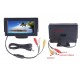 7" Security LCD Wide Screen Car Rear View Backup Parking Mirror Monitor