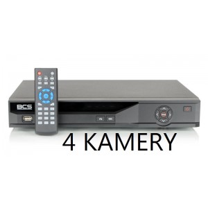 BCS-DVR0401MES rejestrator 4 kanałowy D1  100 kl/s HDMI